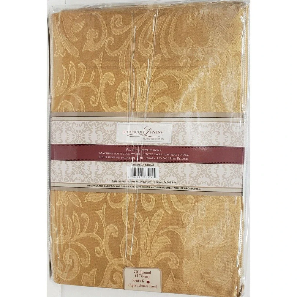 Fabric Linen Tablecloth 70